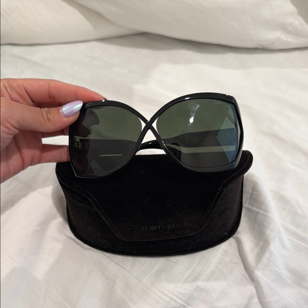 Authentic Tom ford sunglasses - gently used with original paperwork and case